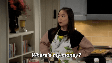 Pay Me Krista Marie Yu GIF by Last Man Standing