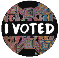 Voting First Nations Sticker by talkblack