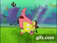 Cant Breathe Patrick Star GIF