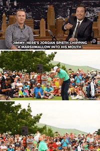 Golfing Jimmy Fallon GIF by The Tonight Show Starring Jimmy Fallon