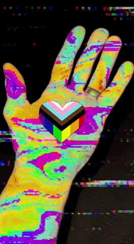 transgreaser love pride peace play GIF