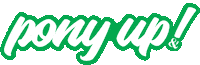 Pony Up Texas Sticker by CRISP&GREEN