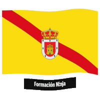 Flag Spain Sticker by Formación Ninja