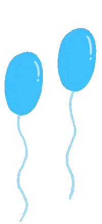 Happy Birthday Party Sticker