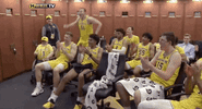 Go Blue College Basketball GIF by Michigan Athletics