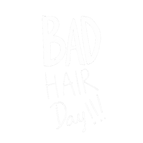 Hair Day Sticker