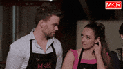 mkrau ear scratch GIF by My Kitchen Rules
