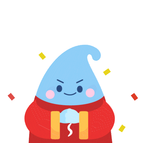 FevaWorks giphyupload chinese new year 恭喜發財 滴惜仔 Sticker