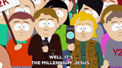 news jesus GIF by South Park 