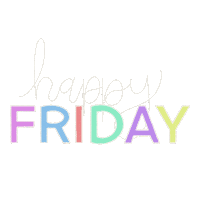 Happy Friday Sticker