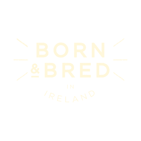 BornAndBred local small business ireland shop small Sticker