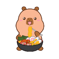 Hungry Fun Sticker