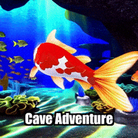 Koi Fish Bioluminescence GIF by TheConfishius