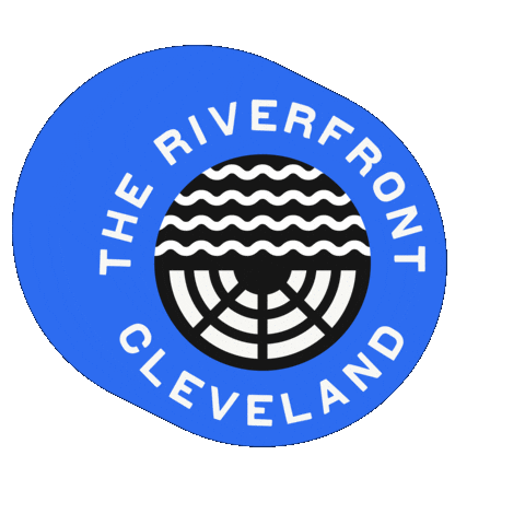Cleveland Waterfront Sticker by Destination Cleveland