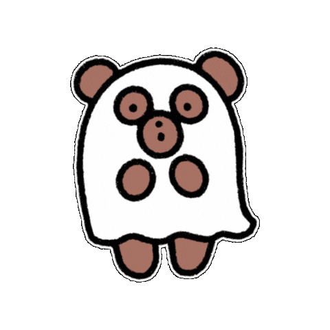 Halloween Bear Sticker