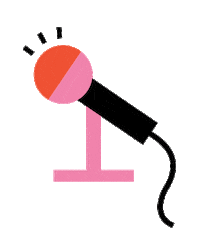 shinebootcamp women shine microphone empowerment Sticker