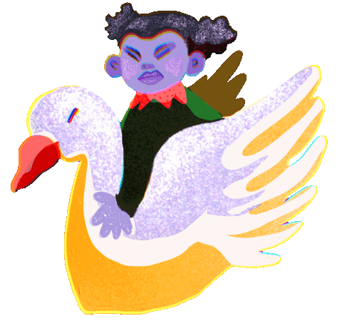 Girl Love Sticker by Gifes Con Ensalada