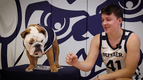 Happy Butler Bulldogs GIF by Butler University