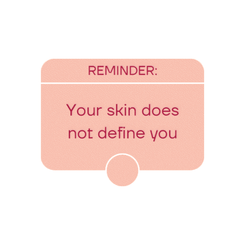 talontedlex self love rosacea skin positivity real skin Sticker