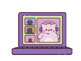 Excuse Me Cat Sticker by Pembe