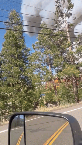 Fast-Growing Wildfire Erupts in California's Siskiyou County