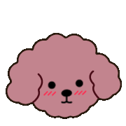 Poodle Sticker