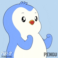 Happy Lets Go GIF by Pudgy Penguins
