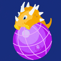 Happy World GIF by Dinolingo - online language learning platform for kids