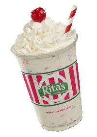 RitasIce icecream milkshake ritas italianice Sticker
