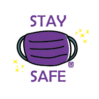 Staysafe Stay Home Sticker by Potboy Groceries