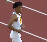 Track Field Celebration GIF by USC Trojans