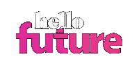 HelloFuture goals you got this the future is female rocket ship Sticker