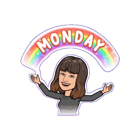 Happy Monday Sticker by Natasja | WATZIJZEGT