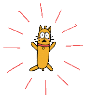 Cat Kitty Sticker by T. L. McBeth