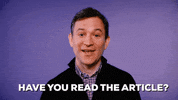 dan harris have you read the article GIF by ABC Nightline