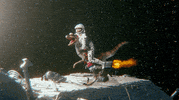 hiatuskaiyote space dinosaur escape exploration GIF