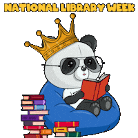 Book Read Sticker by PandaPals
