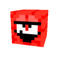 Happy Pixel Sticker