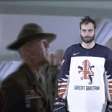 IIHFHockey hockey cheer ice hockey uk GIF