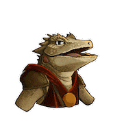 Laugh Lizard Sticker by Magic: The Gathering