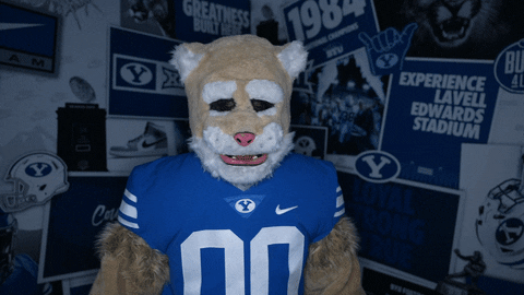Big Ten Cosmo GIF by BYU Cougars