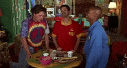 Floating Dave Chappelle GIF