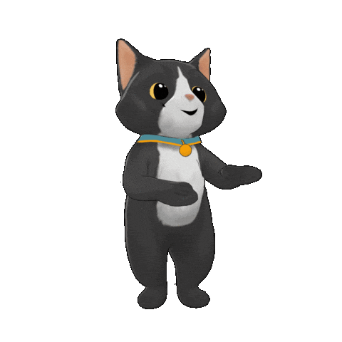 Dance Cat Sticker by TeamKrikey