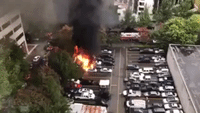 Portland Fire Causes Propane Canisters to Explode, Destroying 2 Food Carts, Cars