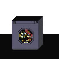 8 bit washing machine GIF by ailadi