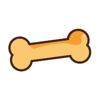 Bones Sticker by CuidaMiMascota