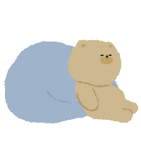 Tired Sleep Sticker