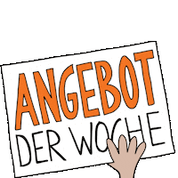 Schild Sticker by EDEKA Laudage