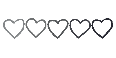 Blue Hearts Autumn Sticker by Roman