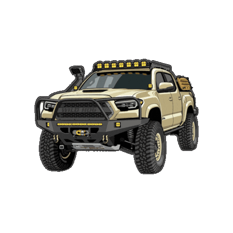 Wild Hog Toyota Sticker by Wild Hog Overland